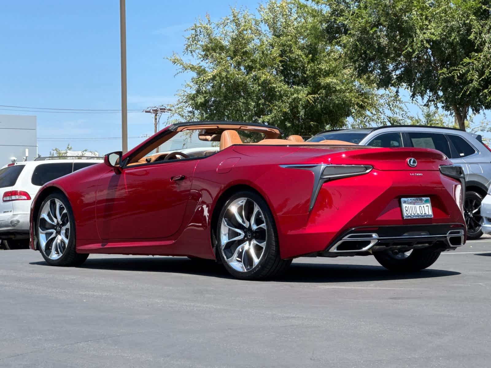 Certified 2021 Lexus LC 500 Convertible w/ Touring Package RWD image 6