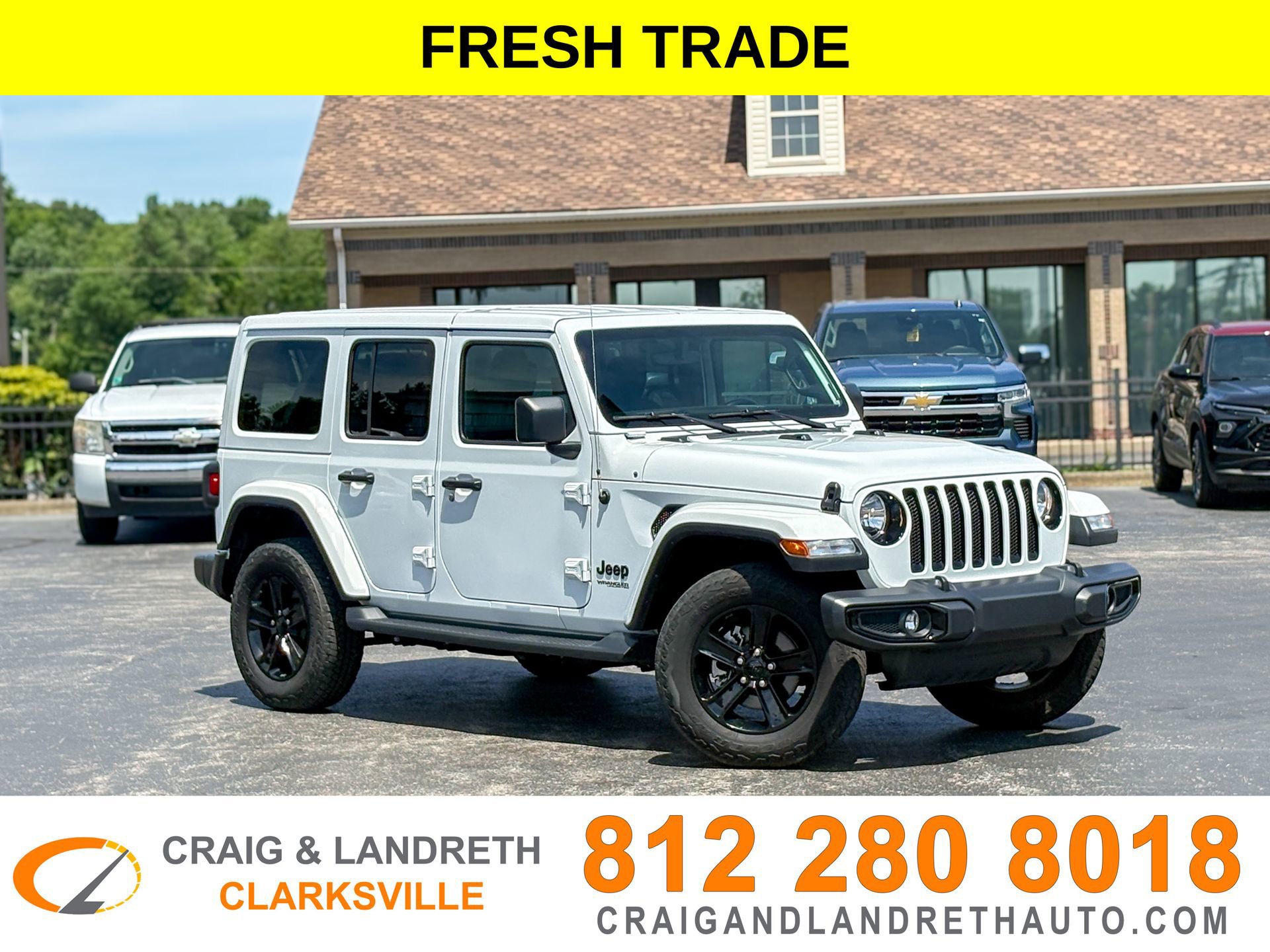 Used 2018 Jeep Wrangler Unlimited Sport S AWD/4WD image 1