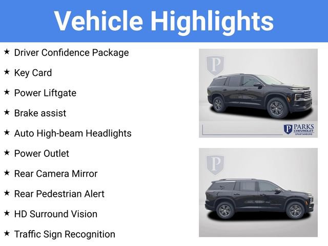 New 2026 Chevrolet Traverse LT w/ Driver Confidence Package image 4