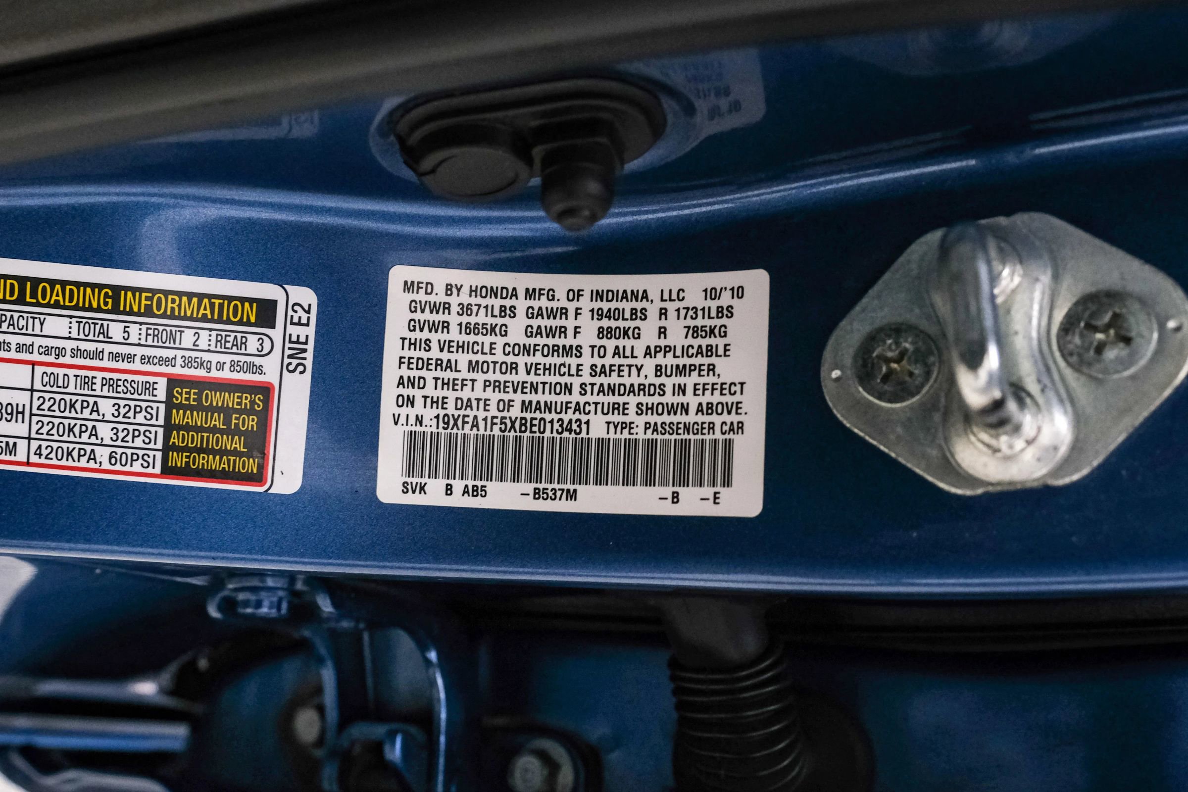 Used 2011 Honda Civic LX image 58