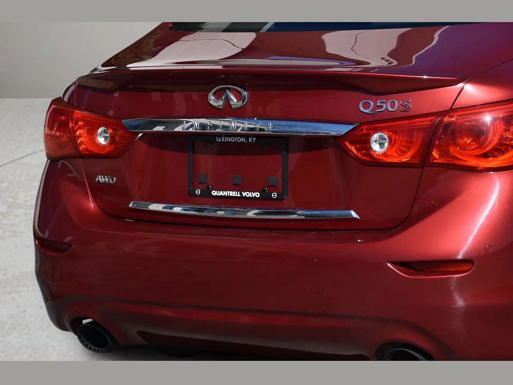 Used 2016 INFINITI Q50 Red Sport 400 AWD/4WD image 26