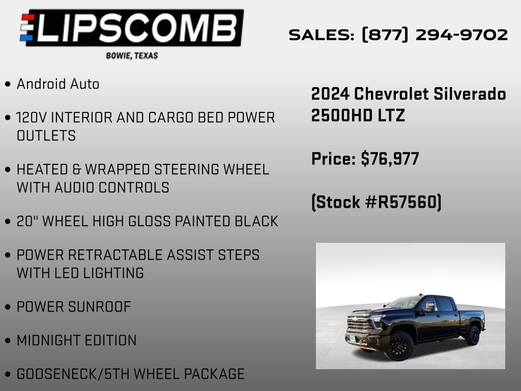 Used 2024 Chevrolet Silverado 2500 LTZ w/ LTZ Plus Package image 24