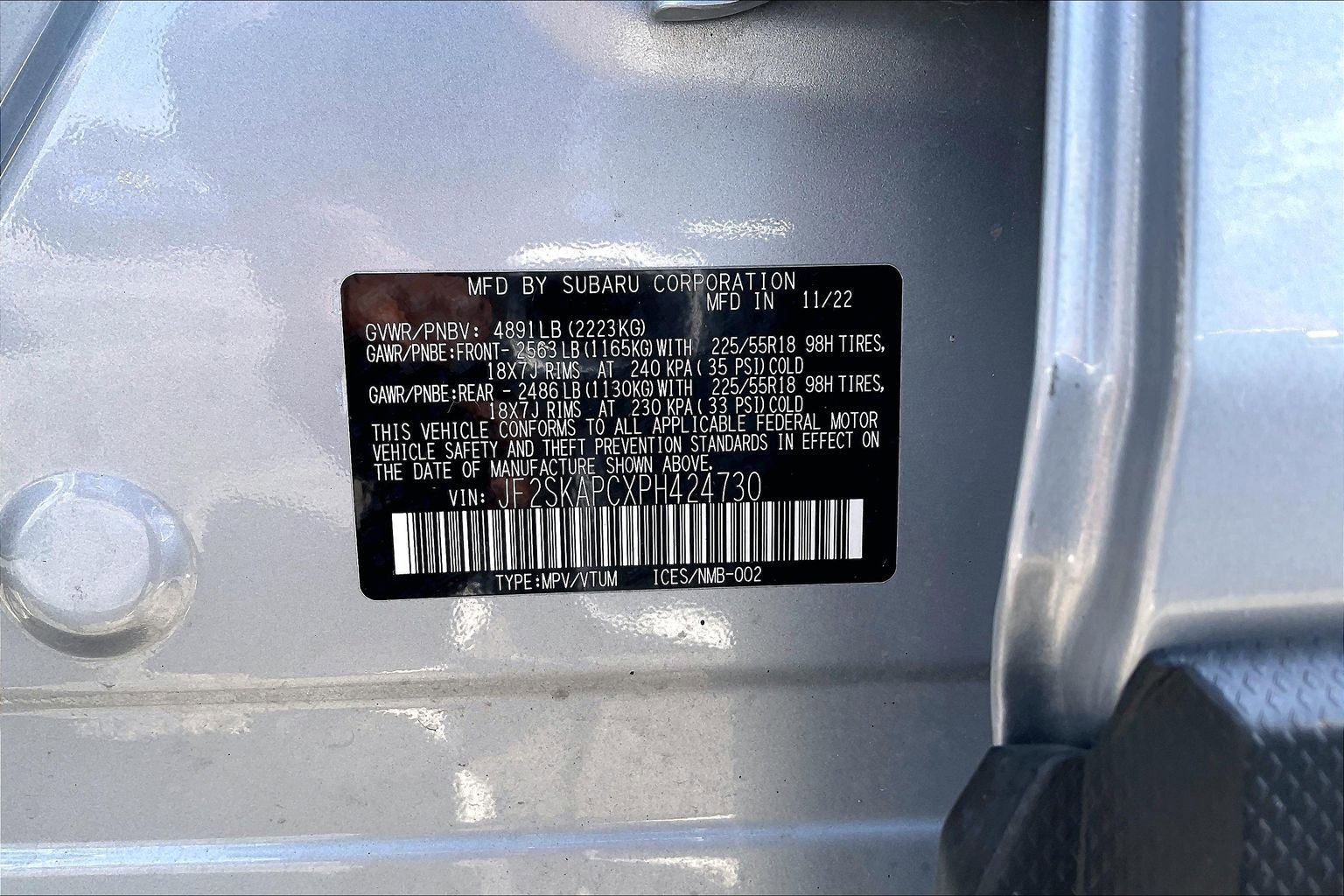 Used 2023 Subaru Forester Limited AWD/4WD image 33