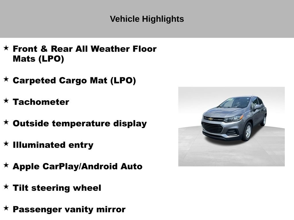 Used 2020 Chevrolet Trax LS w/ Tint and Cruise Package FWD image 54