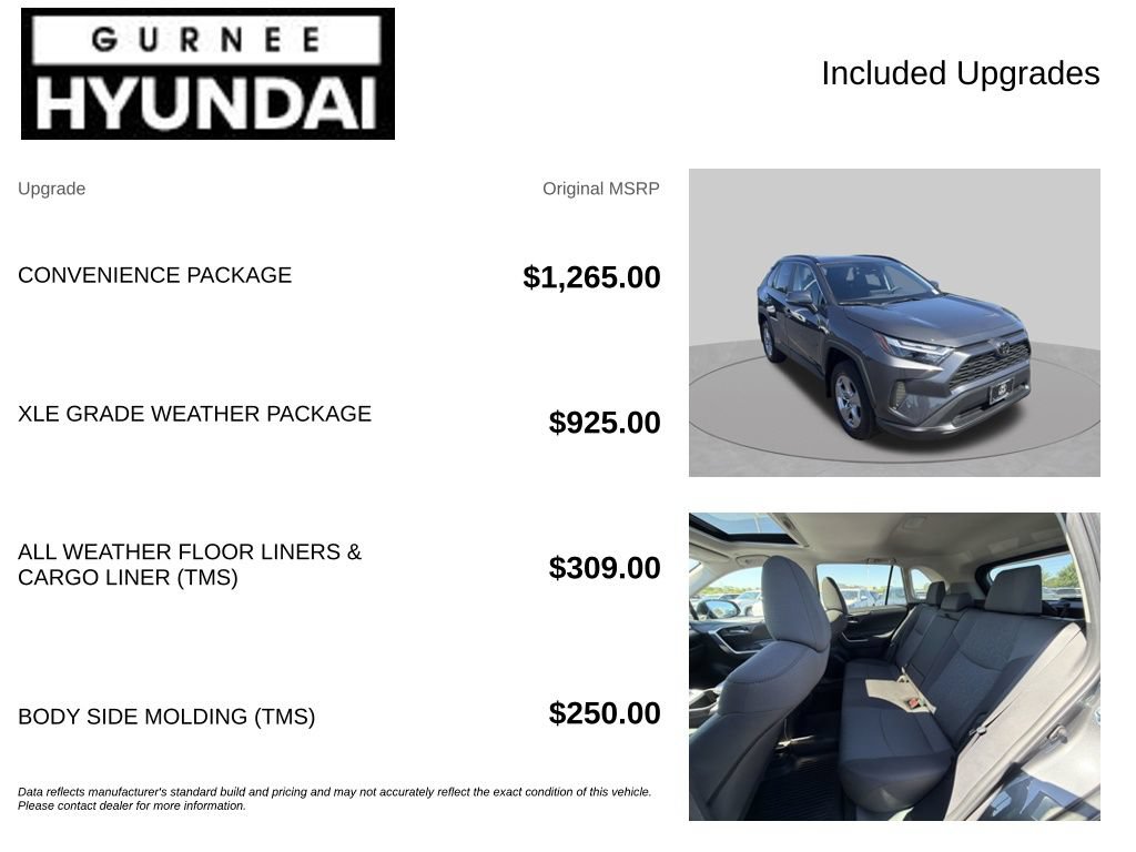 Used 2023 Toyota RAV4 XLE w/ Convenience Package AWD/4WD image 4