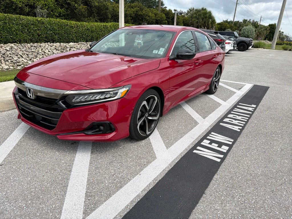 Used 2021 Honda Accord Sport