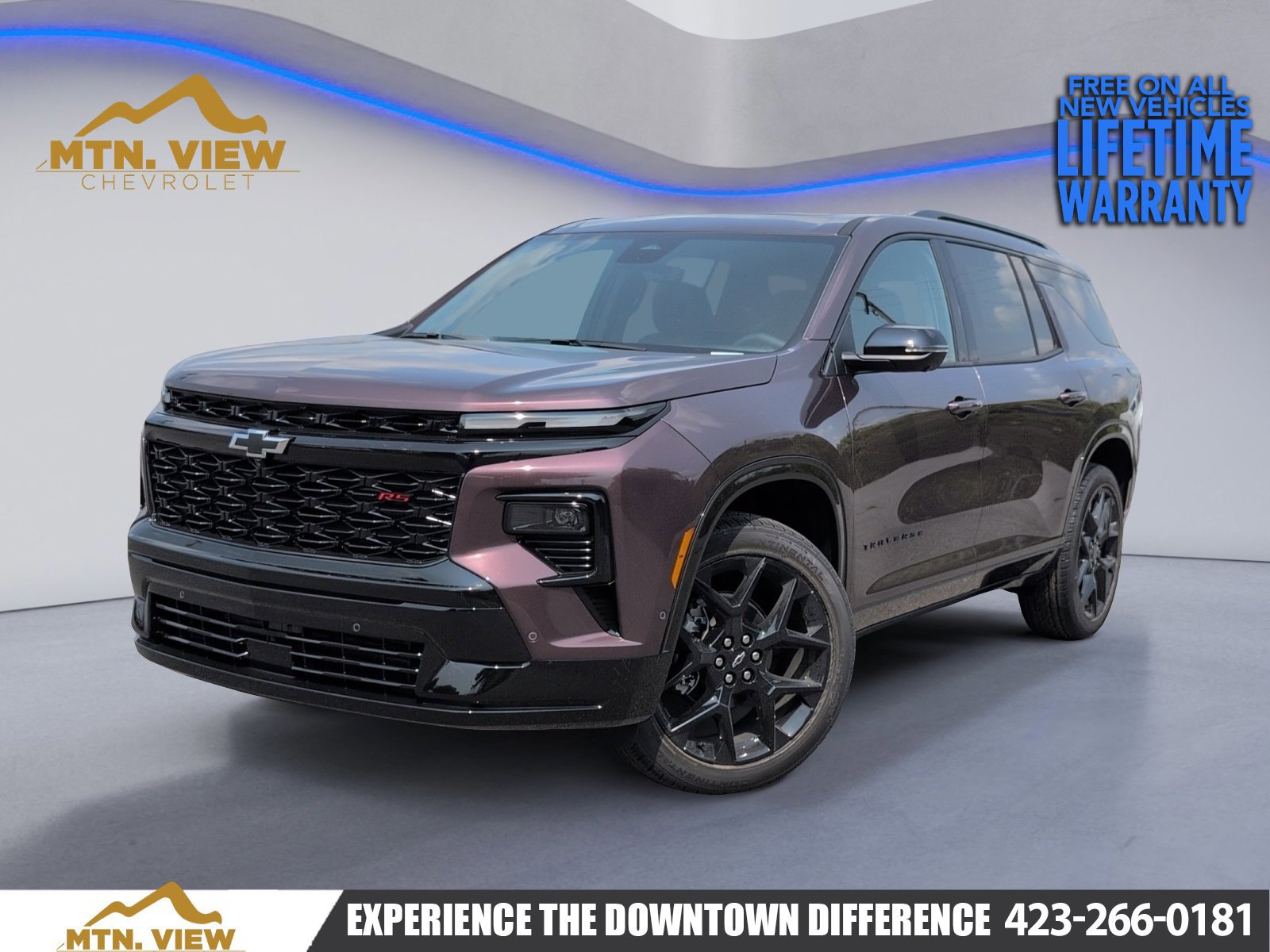 New 2026 Chevrolet Traverse RS image 1