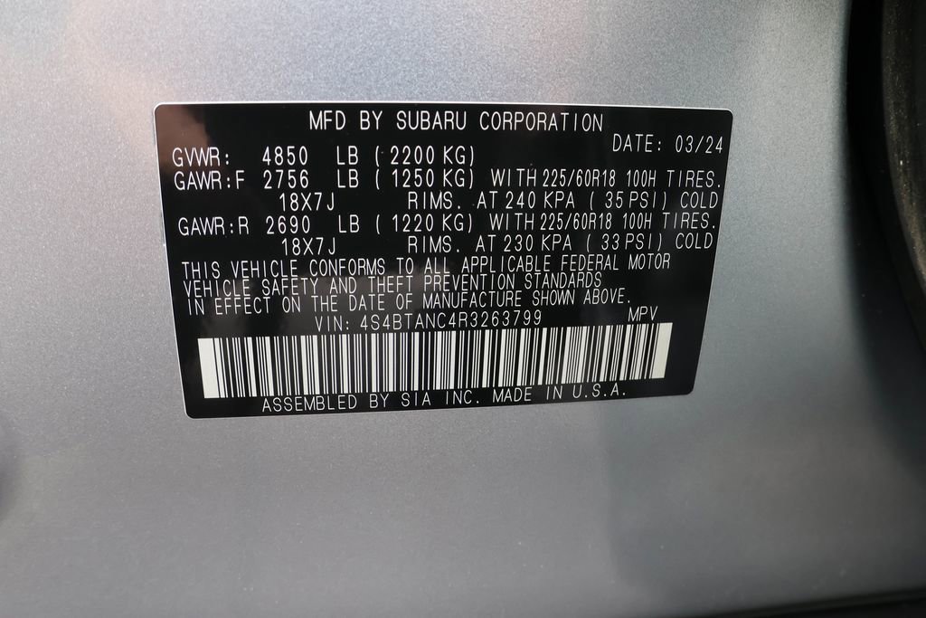 Used 2024 Subaru Outback Limited AWD/4WD image 46