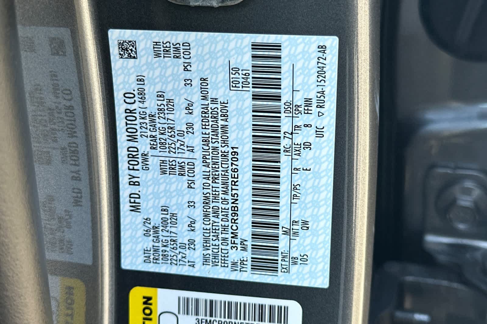 New 2026 Ford Bronco Sport Big Bend AWD/4WD image 29