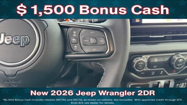 New 2026 Jeep Wrangler Sport AWD/4WD image 15