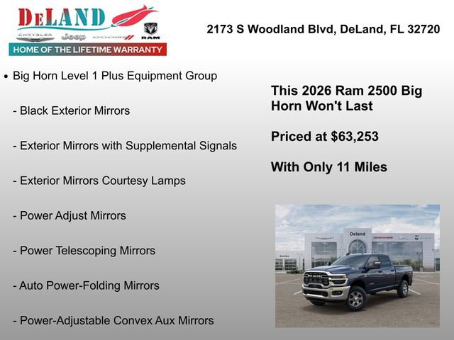 New 2026 RAM 2500 Big Horn image 19