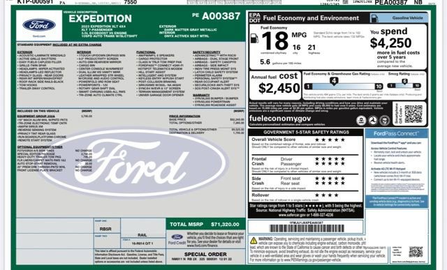 Used 2023 Ford Expedition XLT AWD/4WD image 21