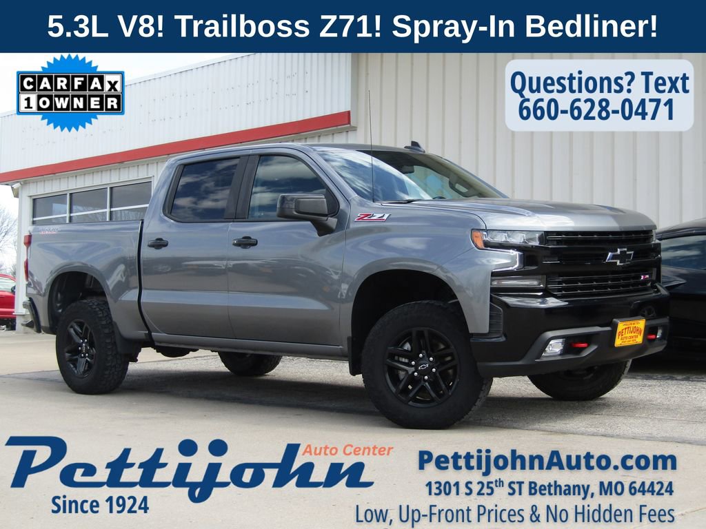 Used 2021 Chevrolet Silverado 1500 LT Trail Boss image 1