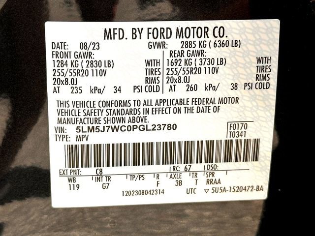 Used 2023 Lincoln Aviator Reserve w/ Elements Package Plus RWD image 36
