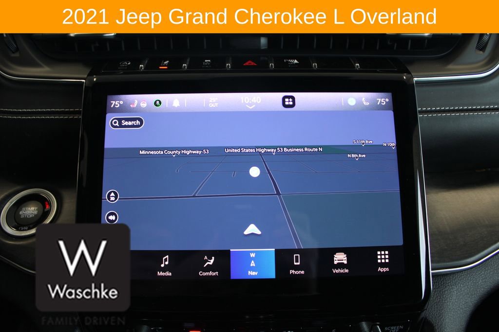 Used 2021 Jeep Grand Cherokee L Overland AWD/4WD image 55