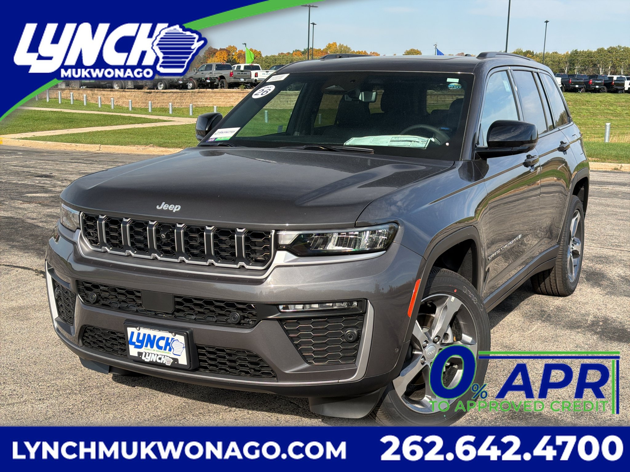 New 2026 Jeep Grand Cherokee Limited w/ Luxury Tech Group II