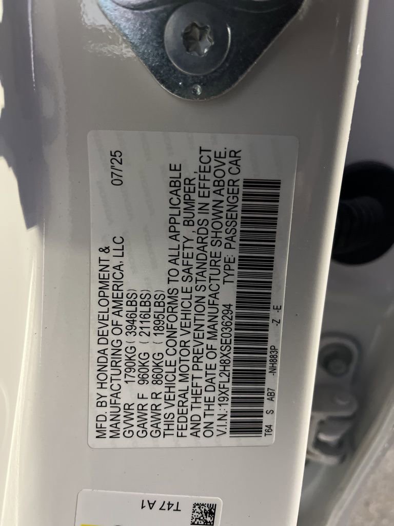 New 2025 Honda Civic Sport image 5