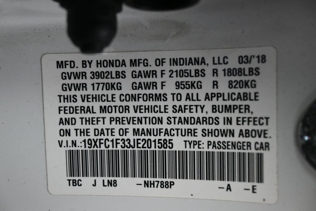 Used 2018 Honda Civic EX-T image 18