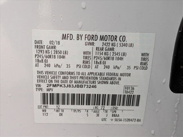 Used 2018 Ford Edge SEL FWD image 23