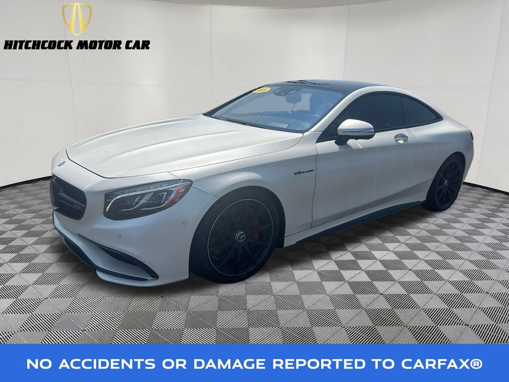 Used 2016 Mercedes-Benz S 63 AMG 4MATIC Coupe image 1