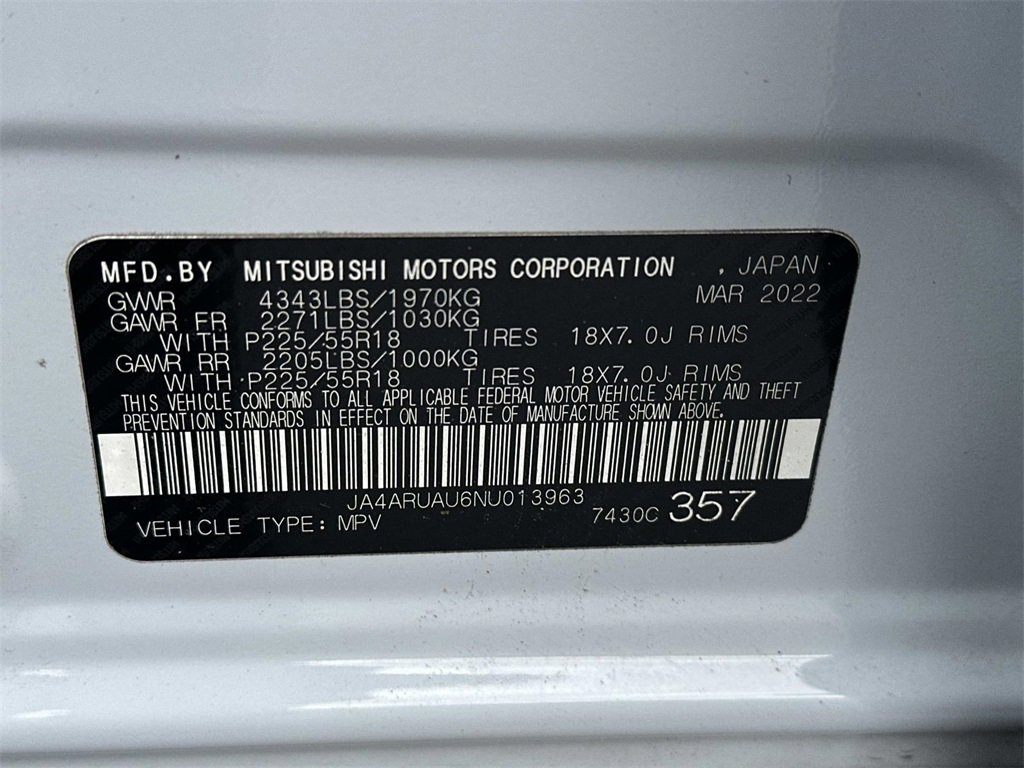 Used 2022 Mitsubishi Outlander Sport SE image 18