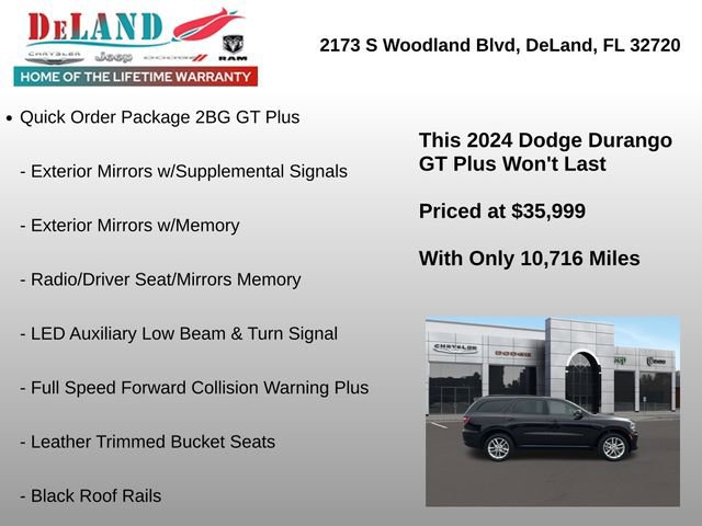 Used 2024 Dodge Durango GT AWD/4WD image 18