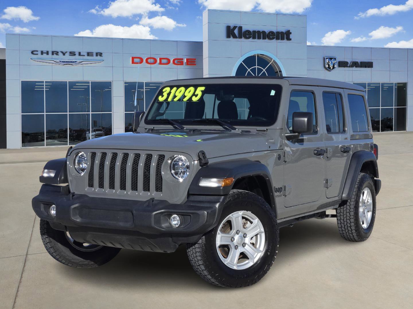 Used 2022 Jeep Wrangler Unlimited Sport w/ Sun And Sound Package