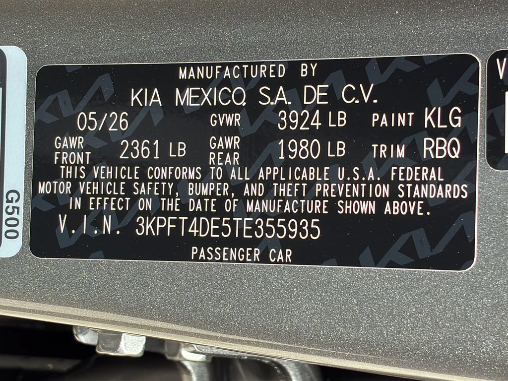 New 2026 Kia K4 FWD image 30