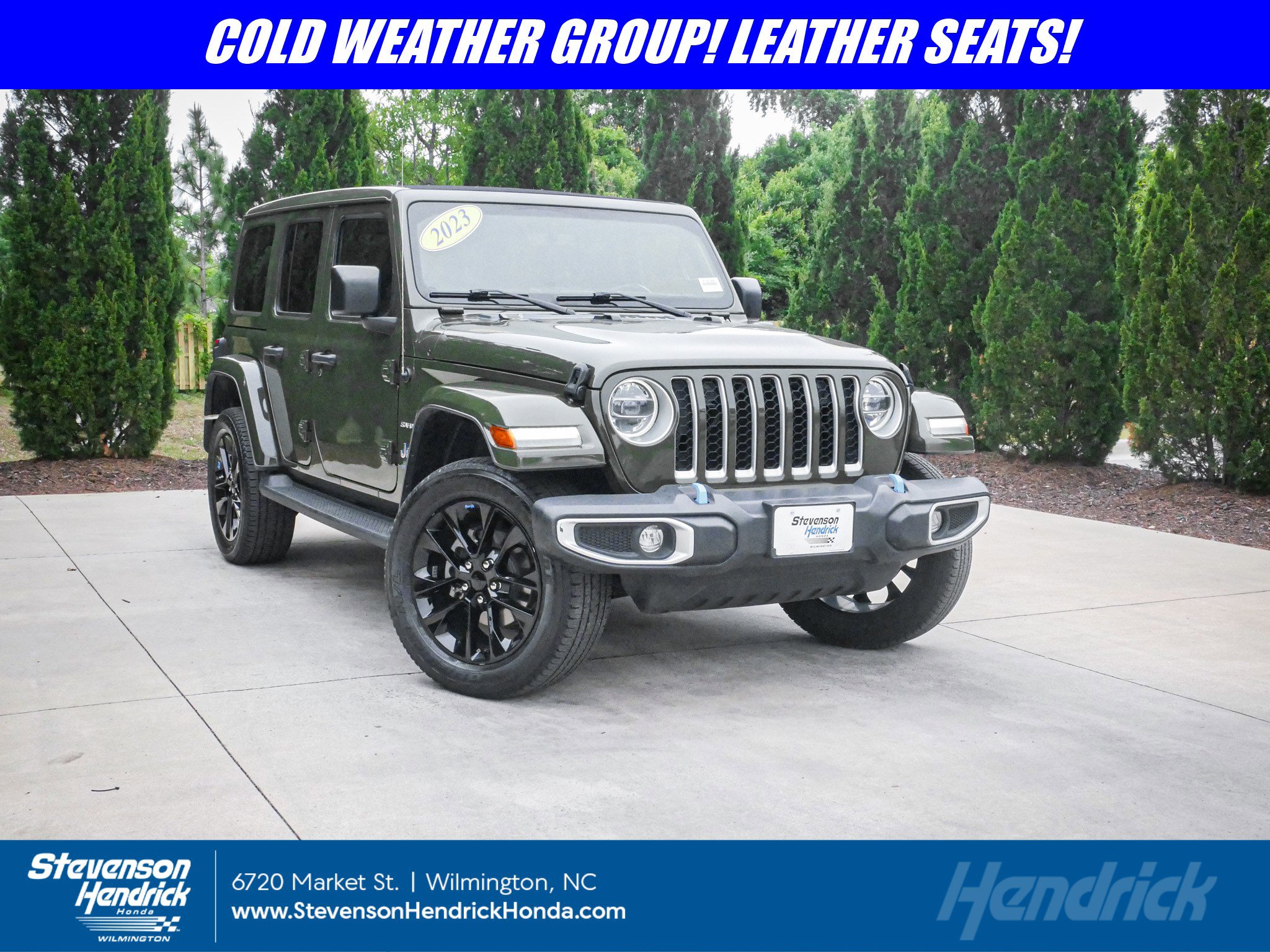 Used 2022 Jeep Wrangler Unlimited Sahara w/ Cold Weather Group AWD/4WD image 1