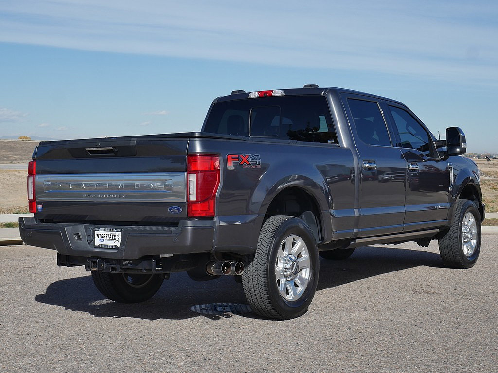 Used 2020 Ford F250 Platinum w/ FX4 Off-Road Package AWD/4WD image 6