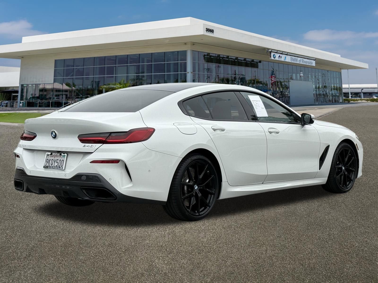 Certified 2024 BMW 840i Gran Coupe w/ M Sport Professional Package RWD image 10