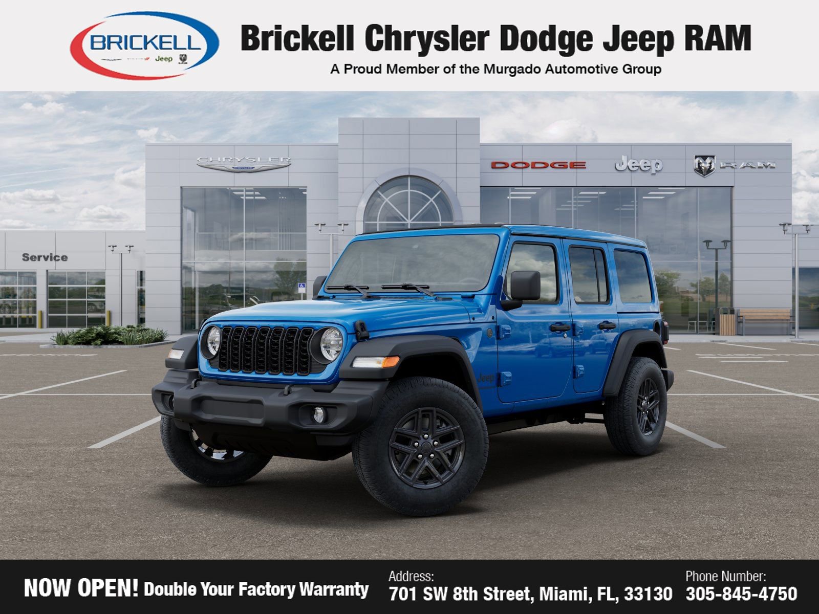 New 2026 Jeep Wrangler Sport S