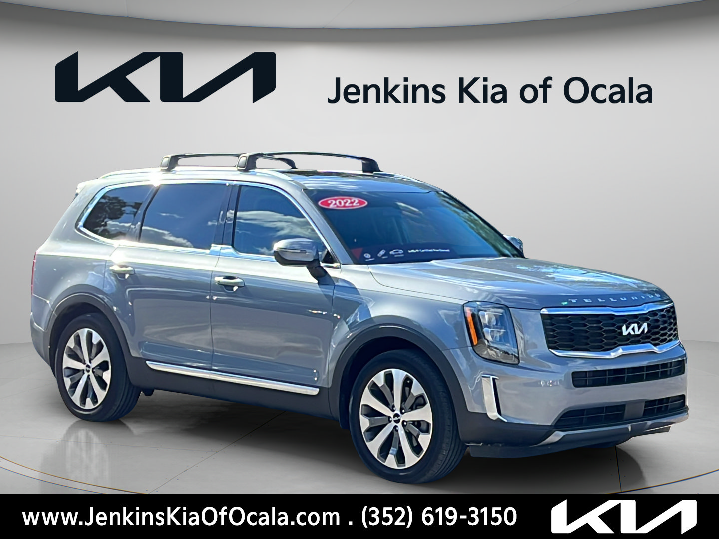 Certified 2022 Kia Telluride EX w/ EX Premium Package AWD/4WD image 1