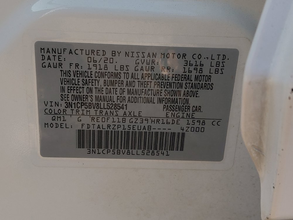 Used 2020 Nissan Kicks S FWD image 33