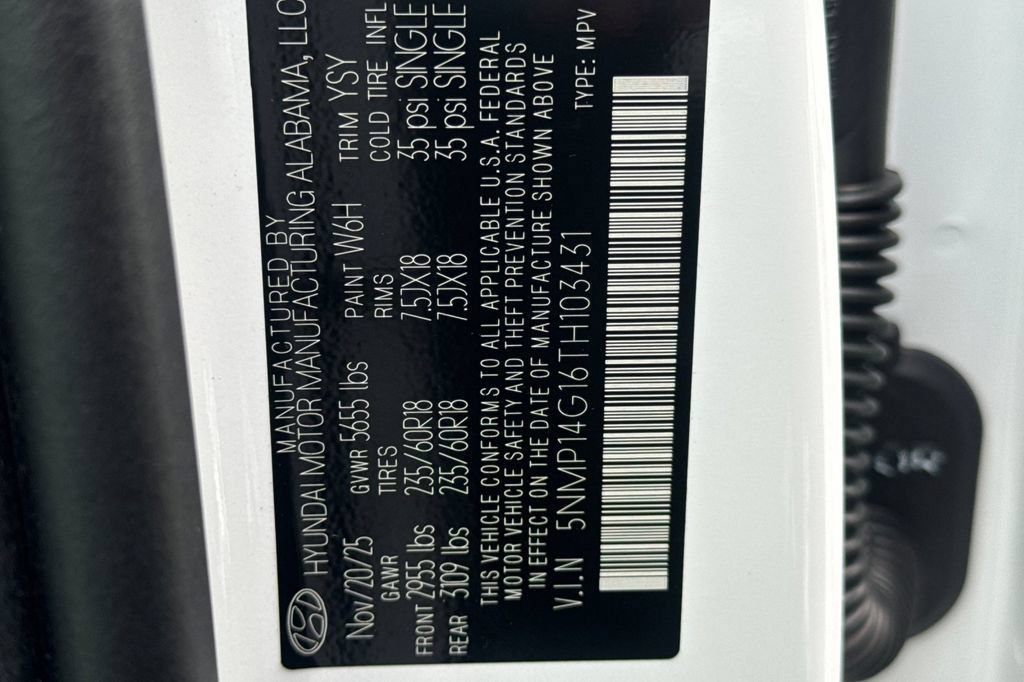 New 2026 Hyundai Santa Fe SE FWD image 32