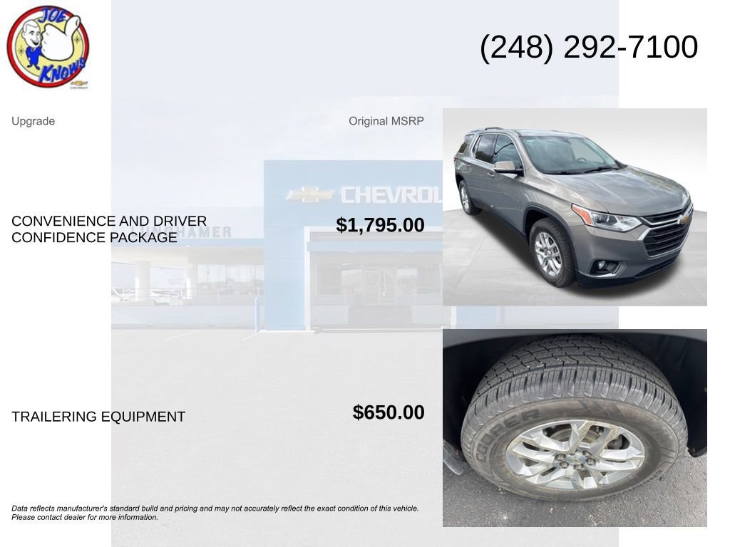 Certified 2018 Chevrolet Traverse LT FWD image 5