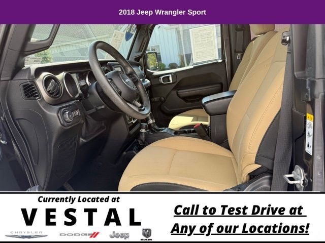 Used 2018 Jeep Wrangler Sport image 12