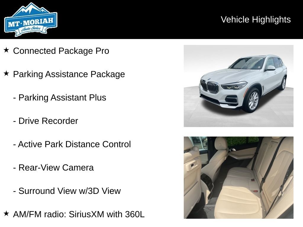 Used 2022 BMW X5 sDrive40i w/ Parking Assistance Package image 4