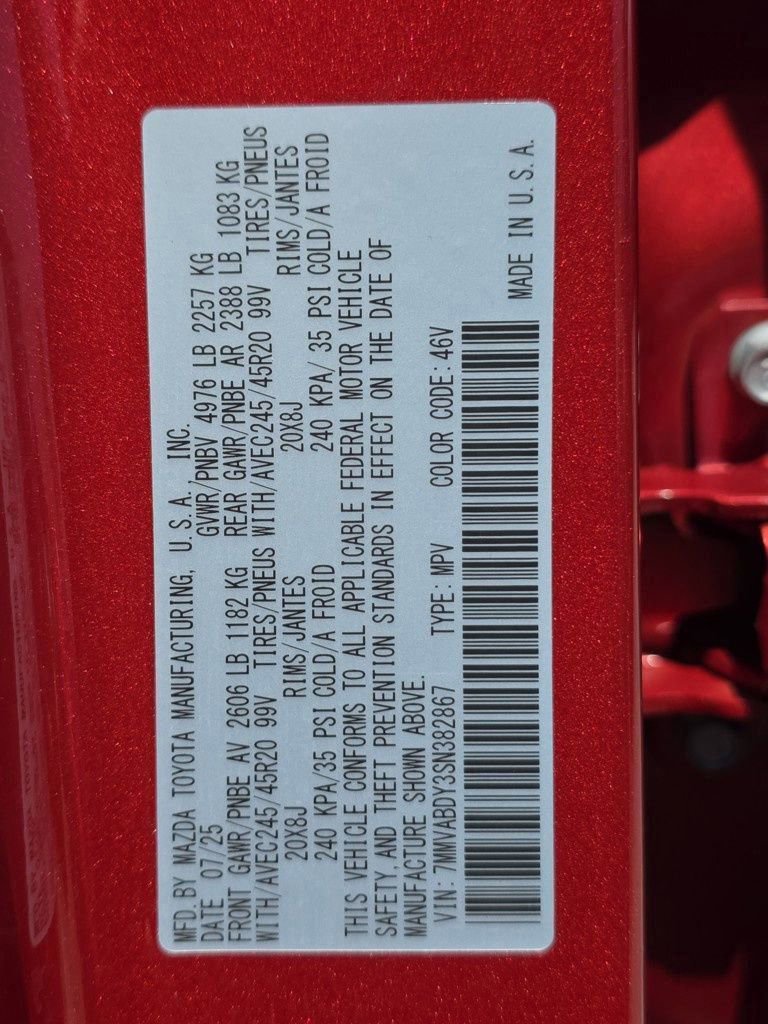 New 2025 MAZDA CX-50 AWD 2.5 Turbo w/ Accent Package image 40