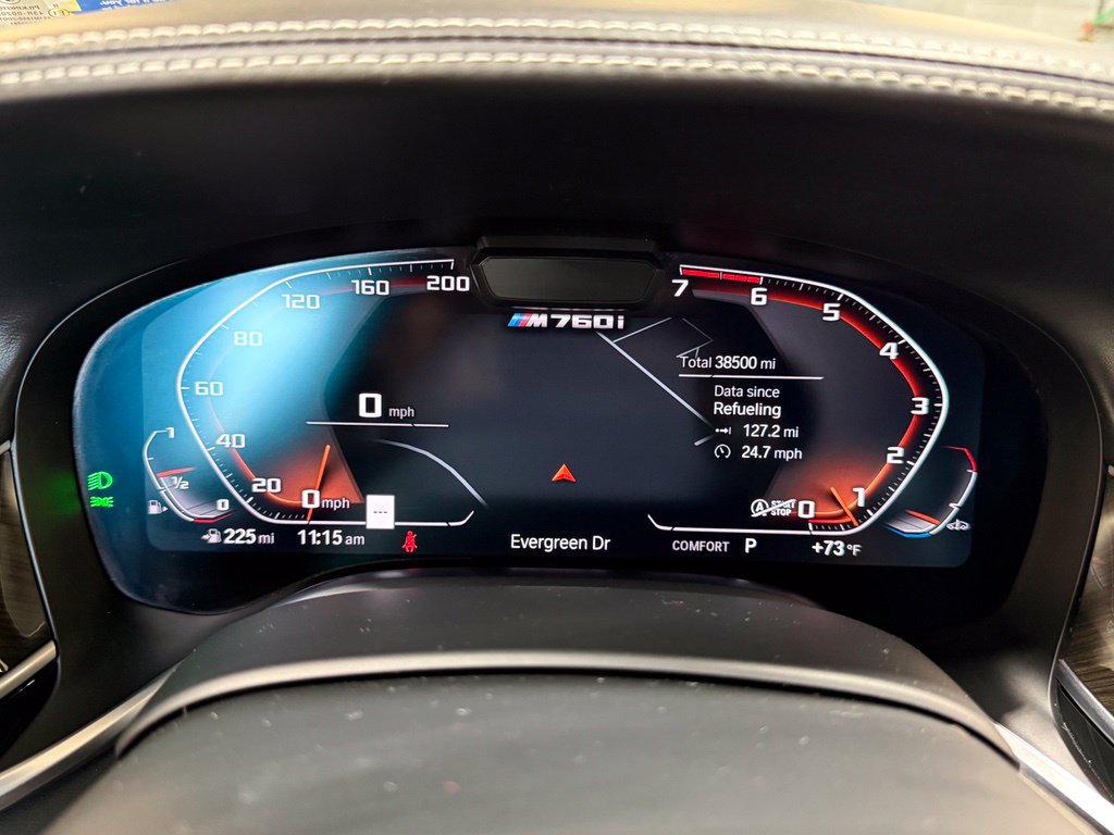 Used 2020 BMW M760i xDrive w/ Luxury Rear Seating Package AWD/4WD image 9