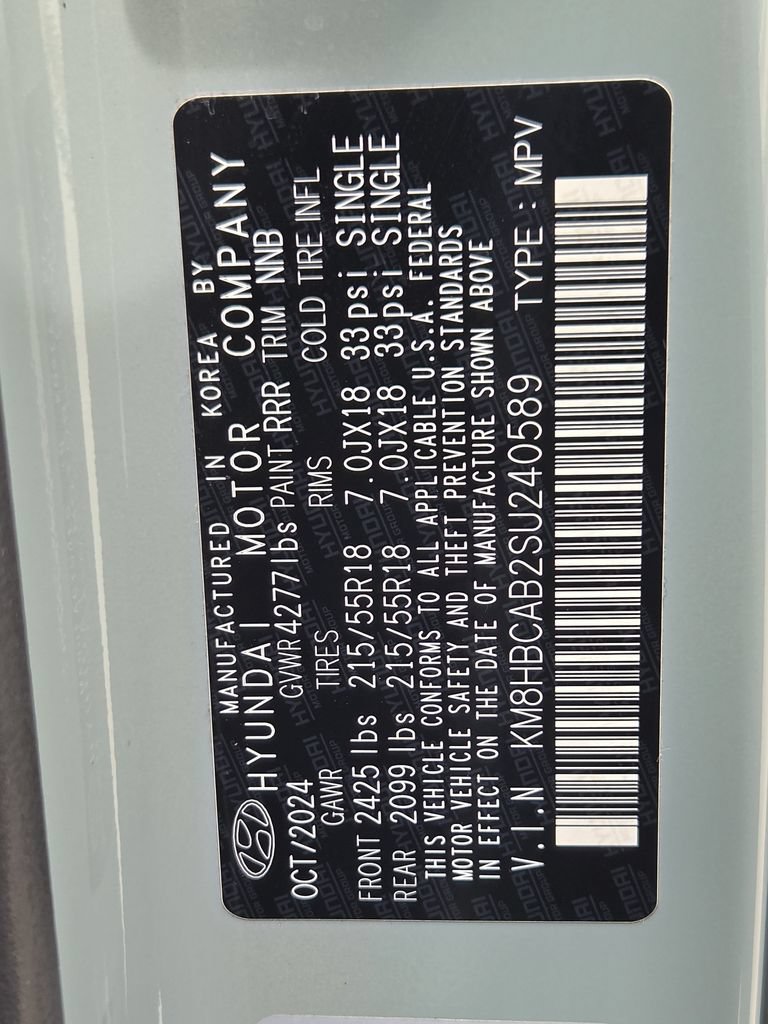 Used 2025 Hyundai Kona SEL AWD/4WD image 31