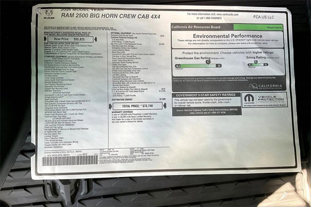 New 2026 RAM 2500 Big Horn image 16