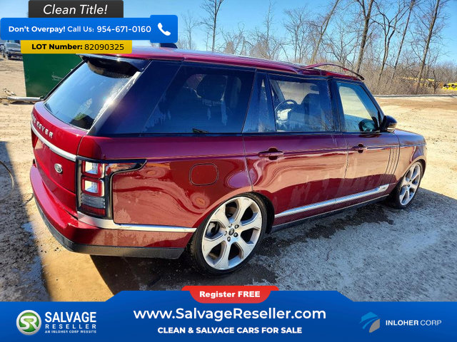 Used 2017 Land Rover Range Rover Long Wheelbase Supercharged image 4