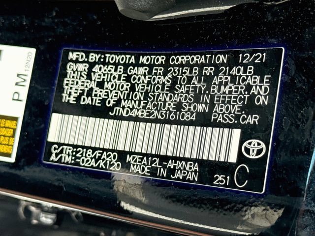 Used 2022 Toyota Corolla SE FWD image 34