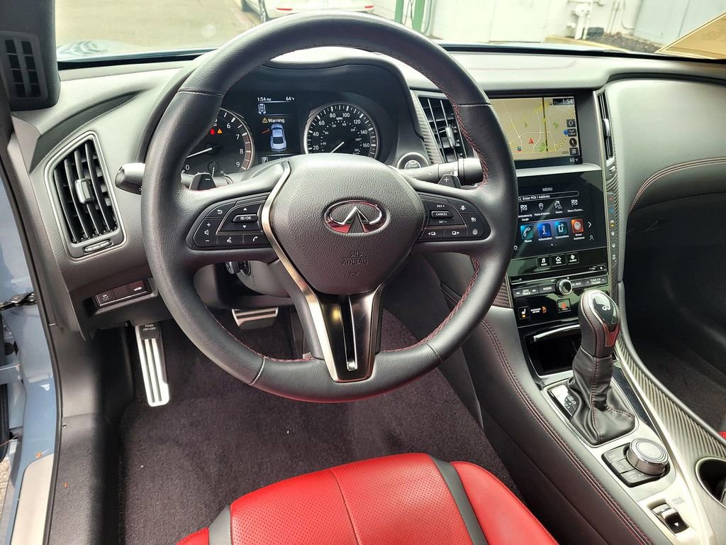 Used 2022 INFINITI Q60 Red Sport 400 w/ Cargo Package RWD image 9
