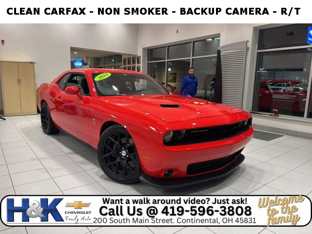 Used 2015 Dodge Challenger R/T Scat Pack w/ Scat Pack Appearance Package
