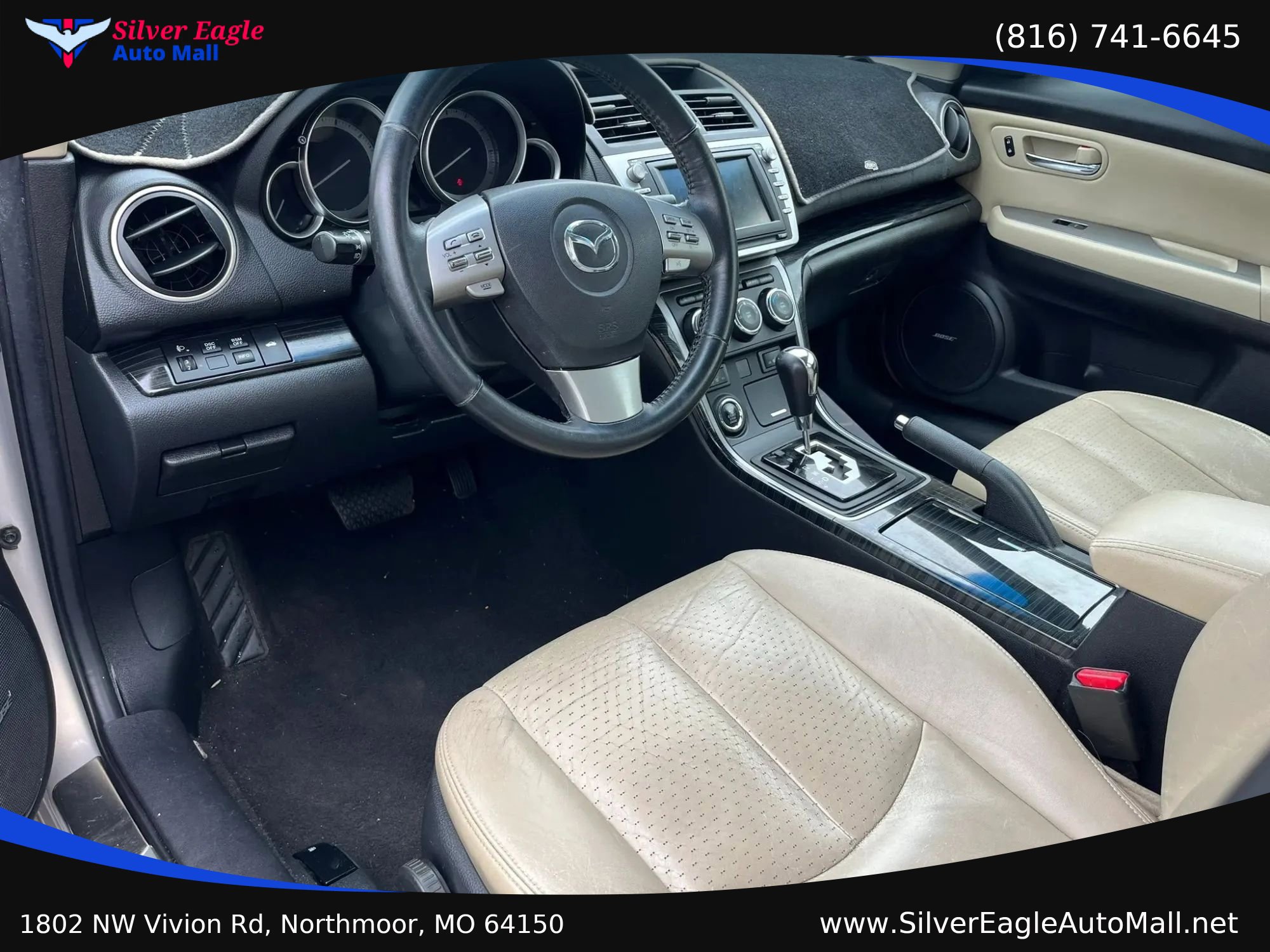 Used 2009 MAZDA MAZDA6 i Grand Touring w/ Moonroof & Bose Pkg FWD image 7