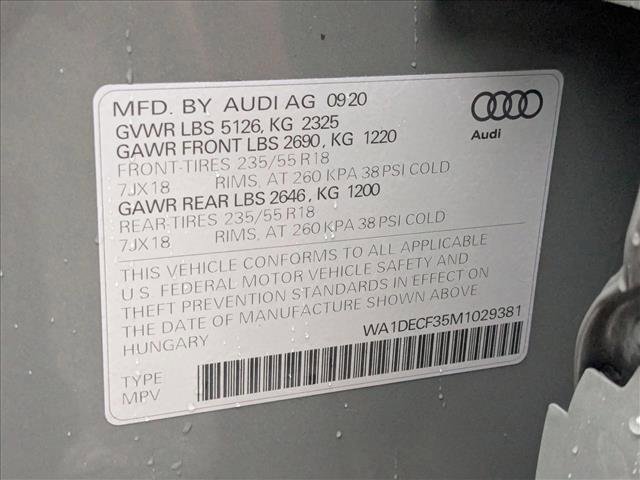 Used 2021 Audi Q3 2.0T Premium w/ Convenience Package image 25