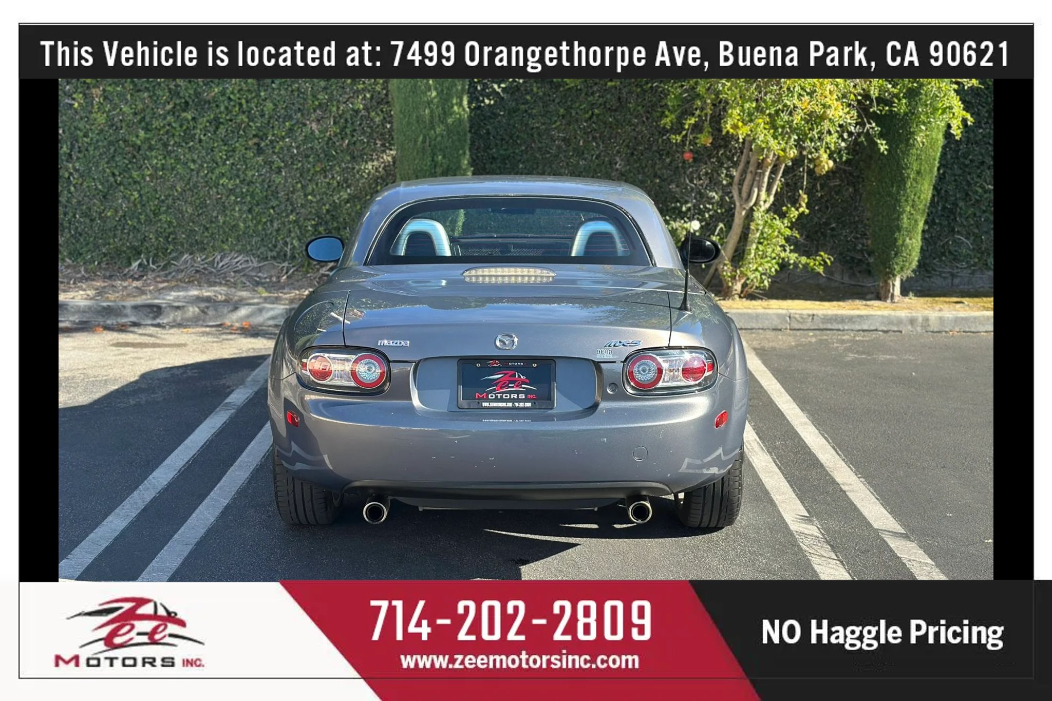 Used 2008 MAZDA MX-5 Miata Grand Touring w/ Premium Pkg RWD image 8