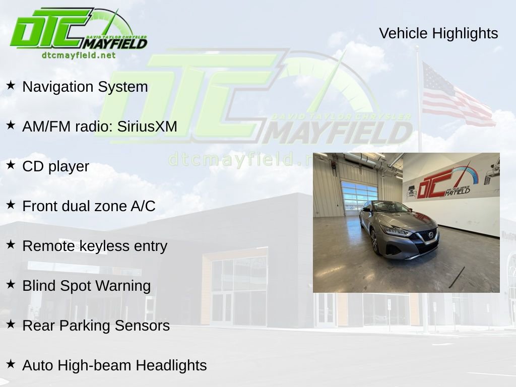 Used 2020 Nissan Maxima 3.5 SV w/ Floor Mat Group image 7